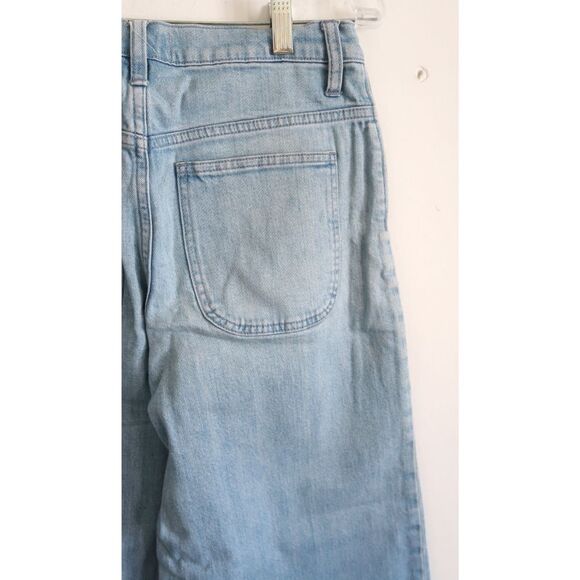 Madewell Wide Leg Crop Jeans - Size 28 - Picture 6 of 8